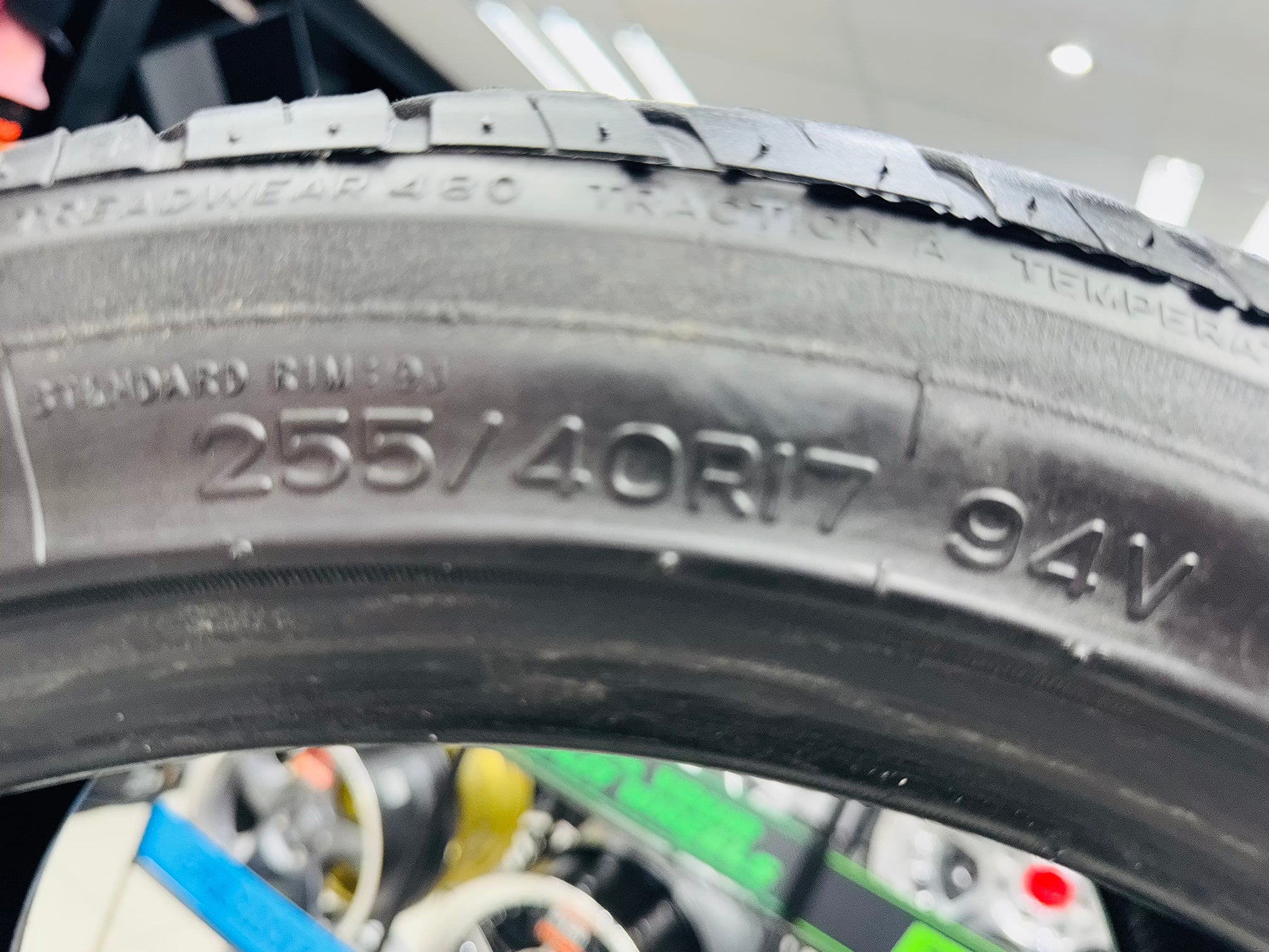 255/40/17 NANKANG NS2 TYRE ( used ) 80 % life 6.5mm tread - Image 2
