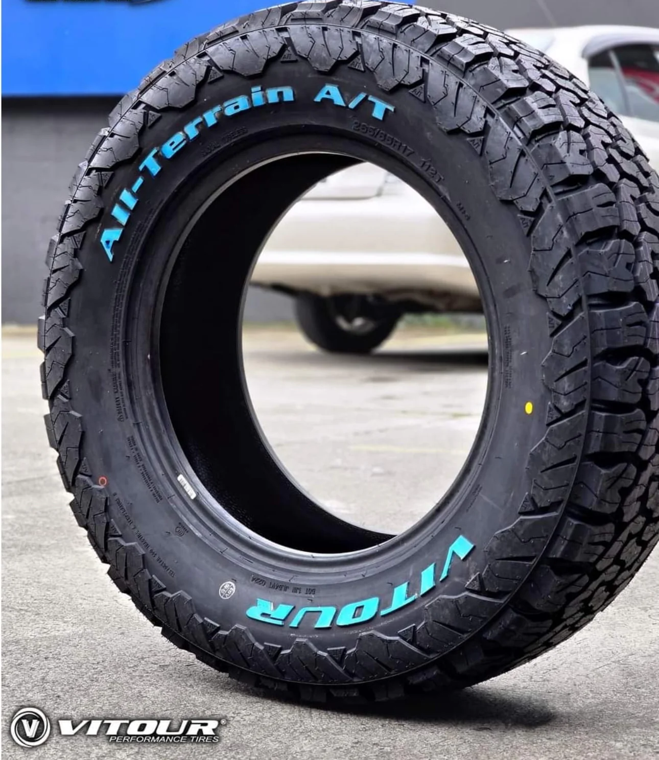 265/60/18 VITOUR ALL TERRAIN WHITE LETTER TYRE - Image 11