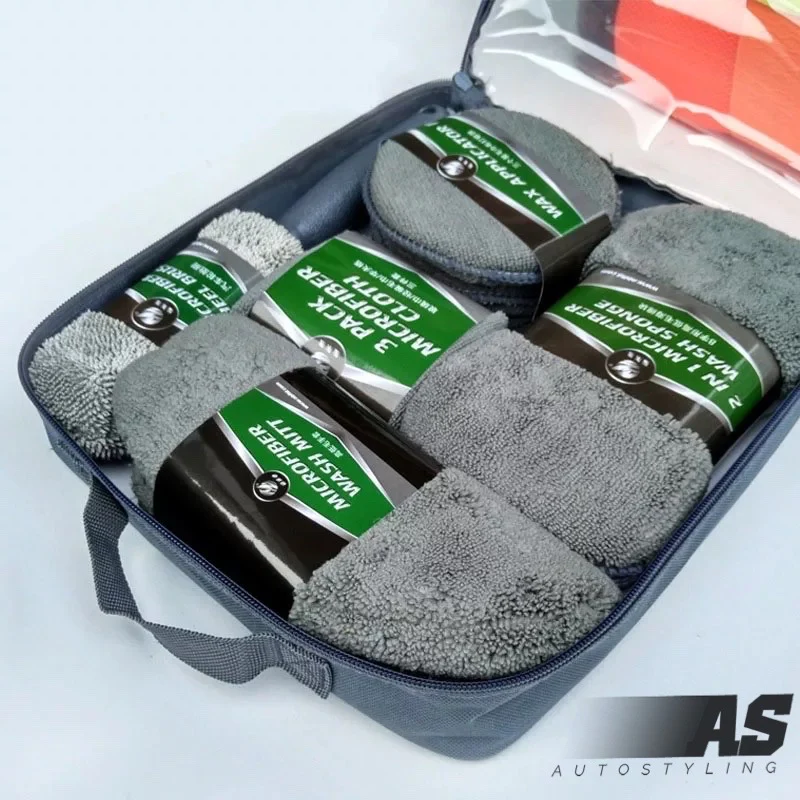 9pcs Car Cleaning Kit - Image 4