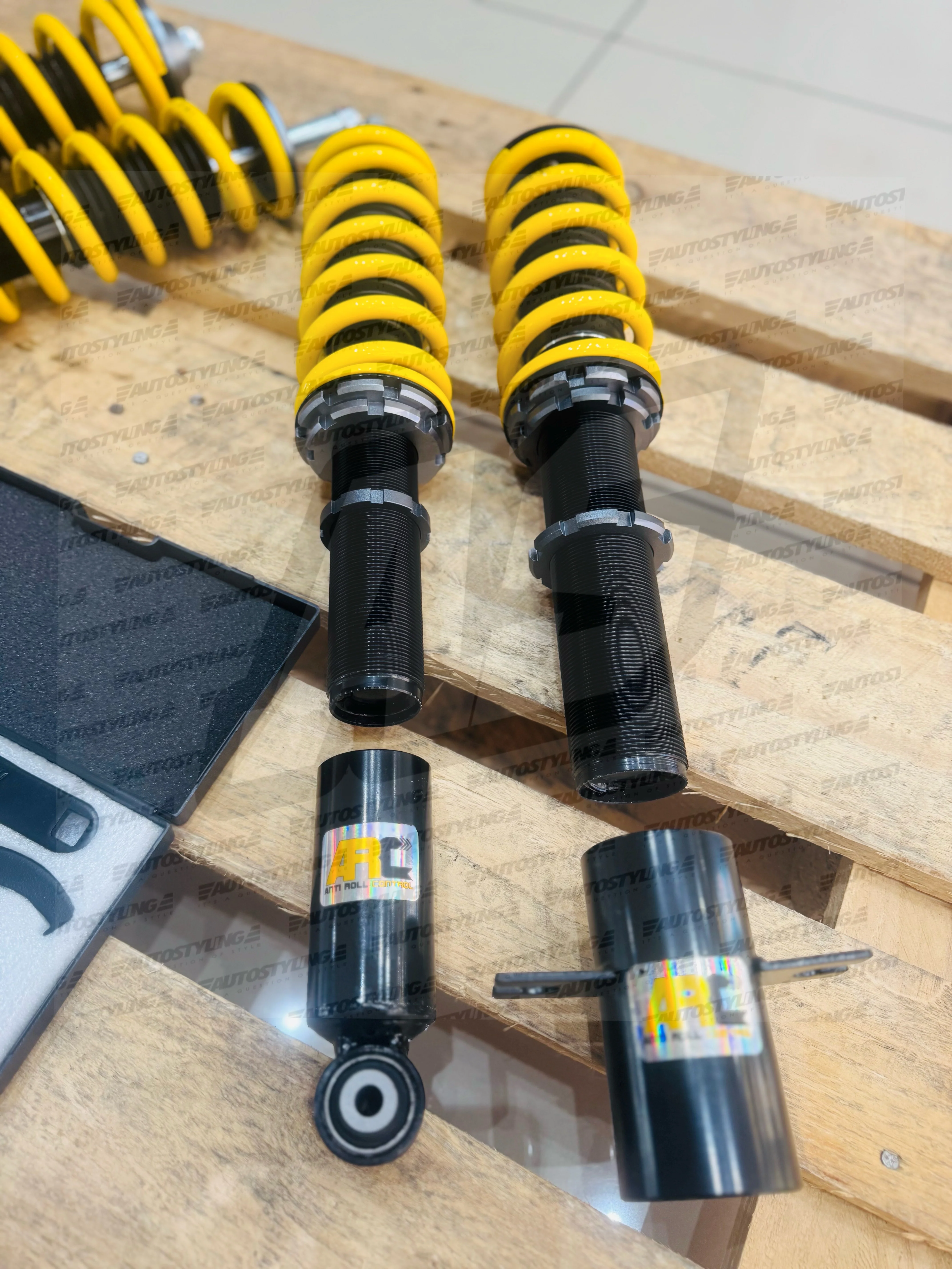 ARC MK1 LOD DUAL HEIGHT ADJUSTABLE COILOVERS SUITABLE FOR VW MK1 - Image 3