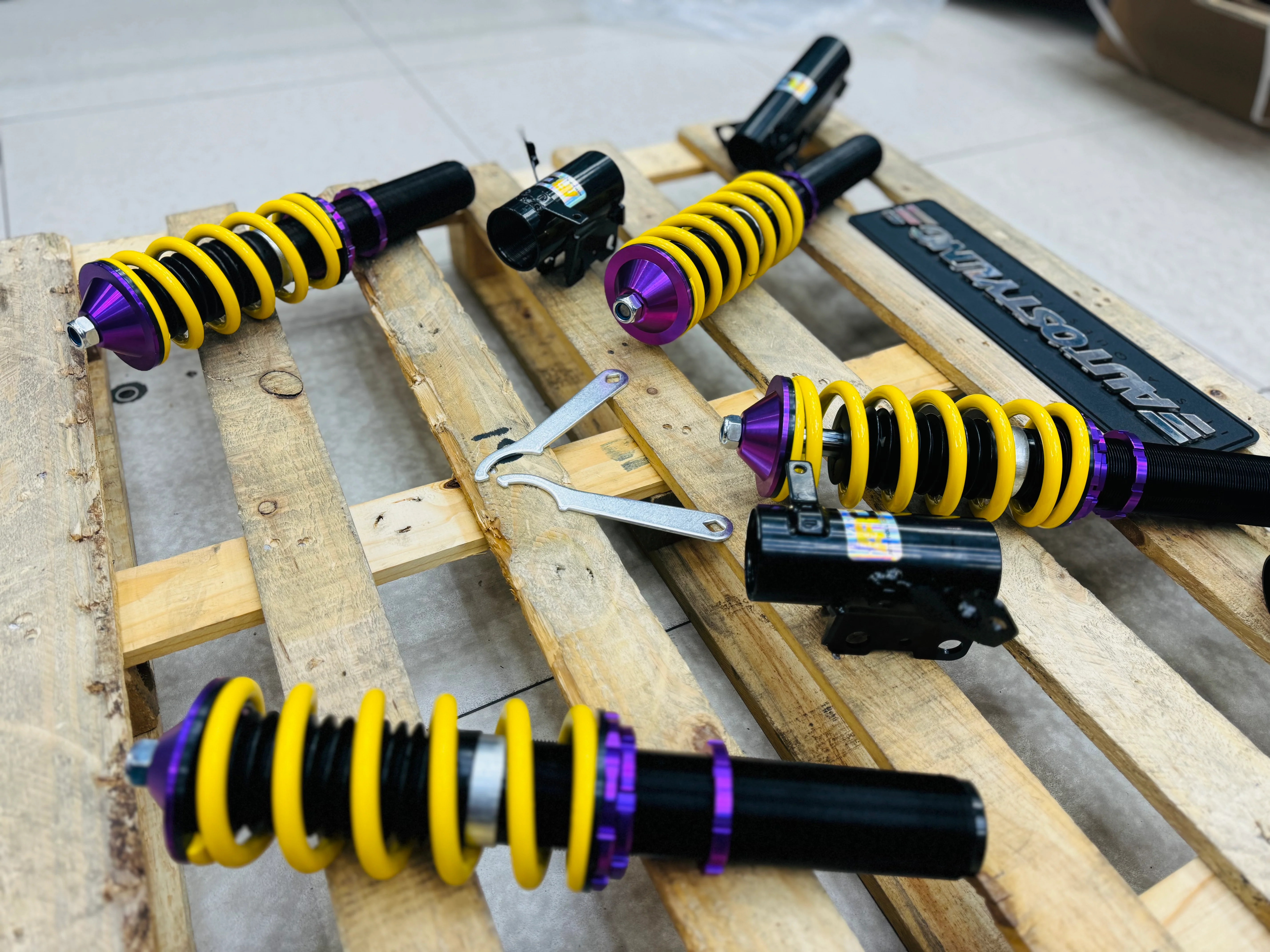 ARC TOYOTA E9 (KFC ) / E10 (RSI/RXI) COILOVERS PURPLE EDITION - Image 5