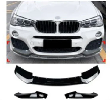 BM F25 M-Sport 4pce front spoiler X3/ X4 4pce spoiler