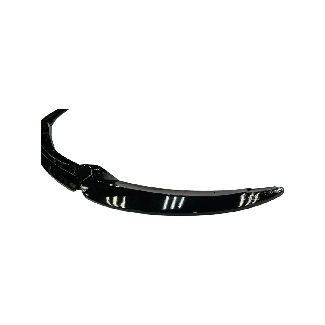 BMW E82 4PCE MAX FRONT SPOILER GLOSS BLACK - Image 2