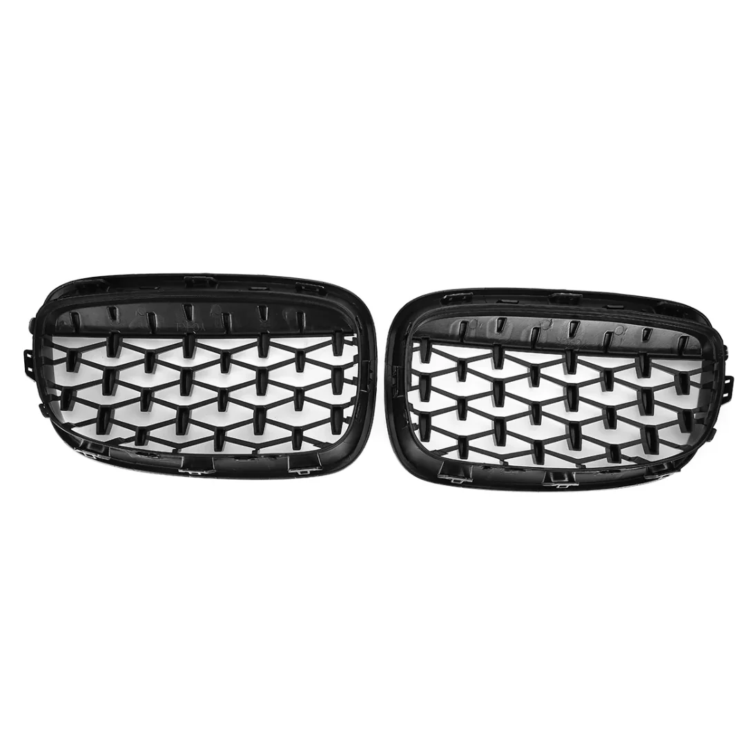 BMW F20/21 1 series   PRE FACELIFT MILLION STAR KIDNEY GRILLS  GLOSS BLACK - Image 3