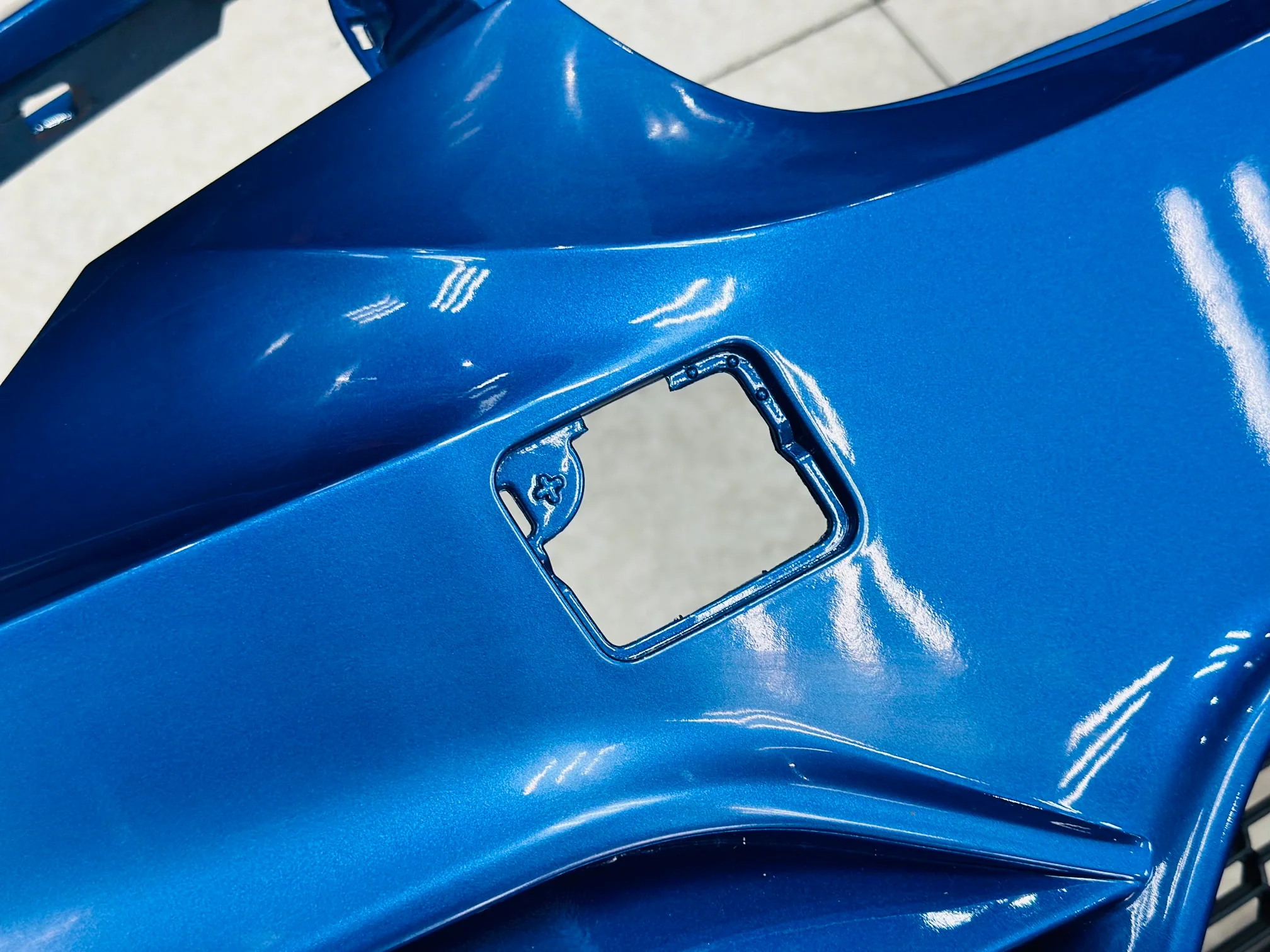 BMW F30 TO M3 UPGRADE BUMPER ( BLUE ) - Image 2