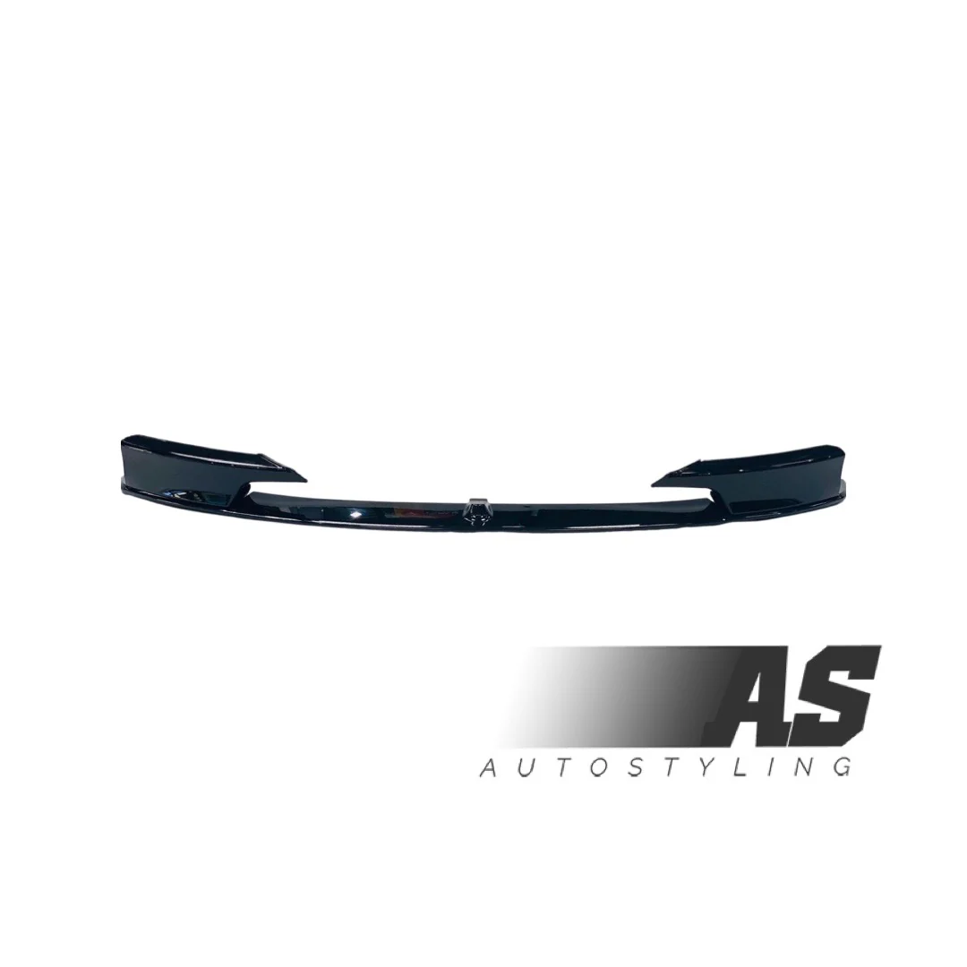 F30 1 PCE THICK LIP WITH SPLITTERS FRONT SPOILER