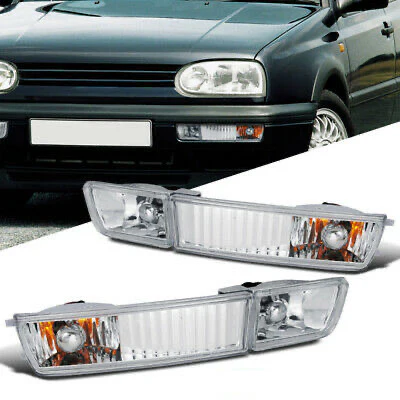 VW GOLF MK3 CLEAR INDICATOR & FOG LIGHT - Image 2