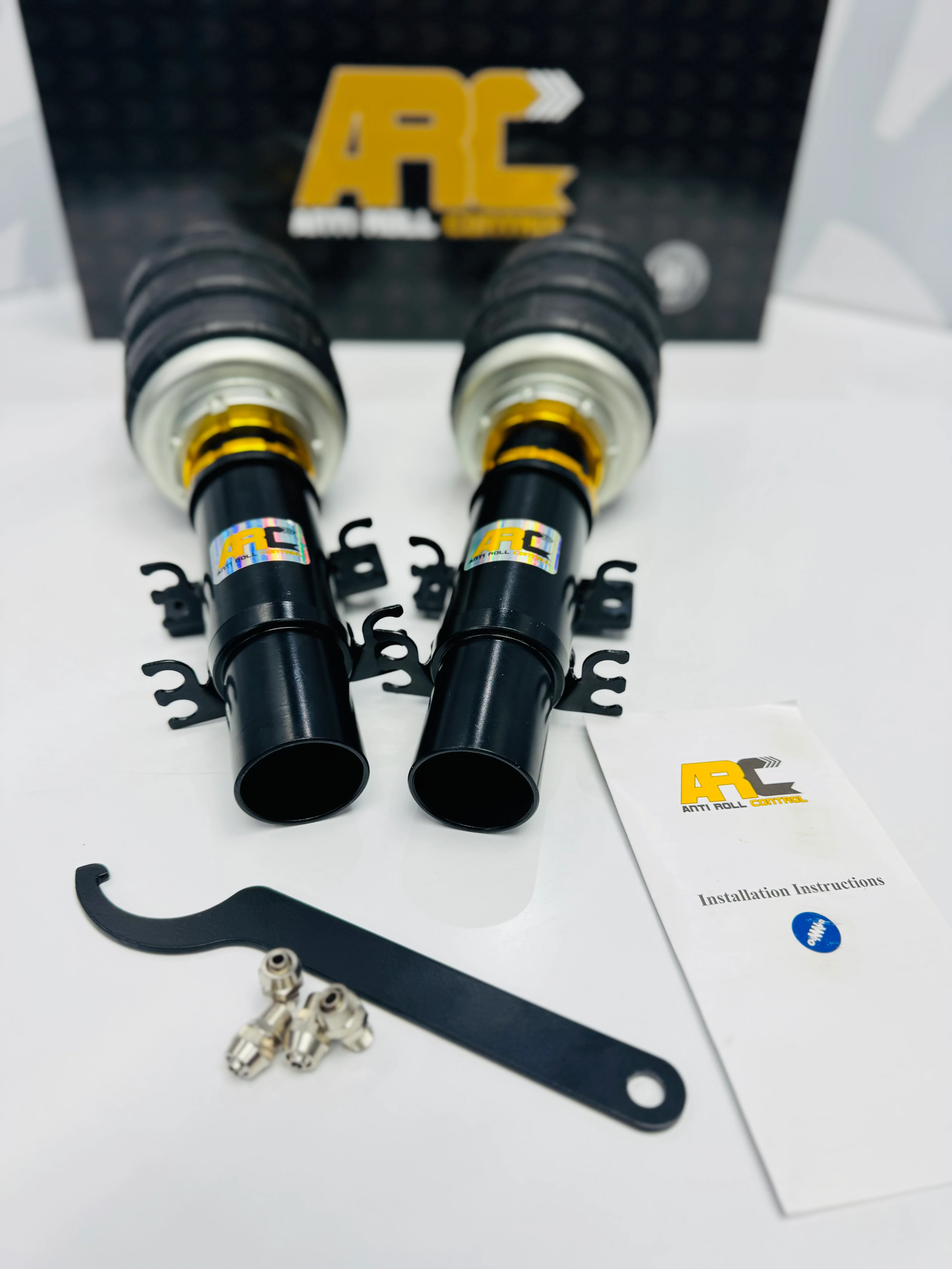 POLO 9n (bujwa)  ARC  AIR SUSPENSION STRUTS FRONTS HEIGHT ADJUSTABLE - Image 6