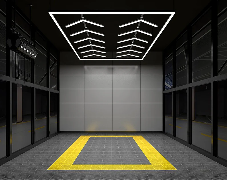 Designer Hexagon /arrow led lights 4.8m x2.4m - Image 19
