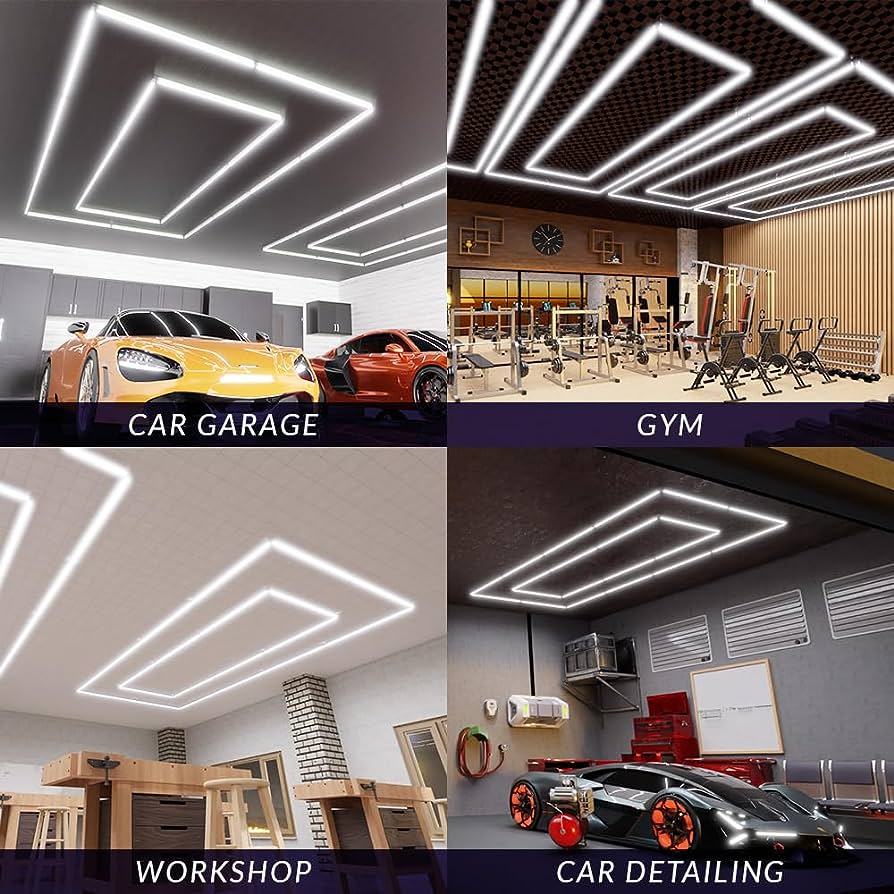 Designer Hexagon /arrow led lights 4.8m x2.4m - Image 45