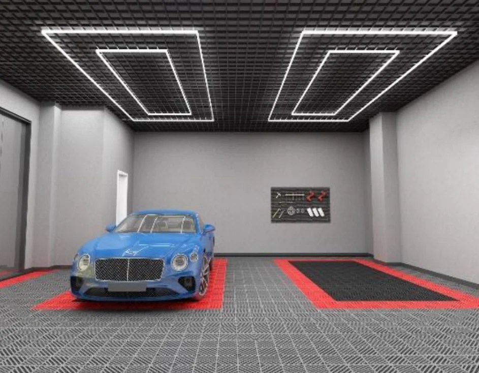Designer Hexagon /arrow led lights 4.8m x2.4m - Image 49