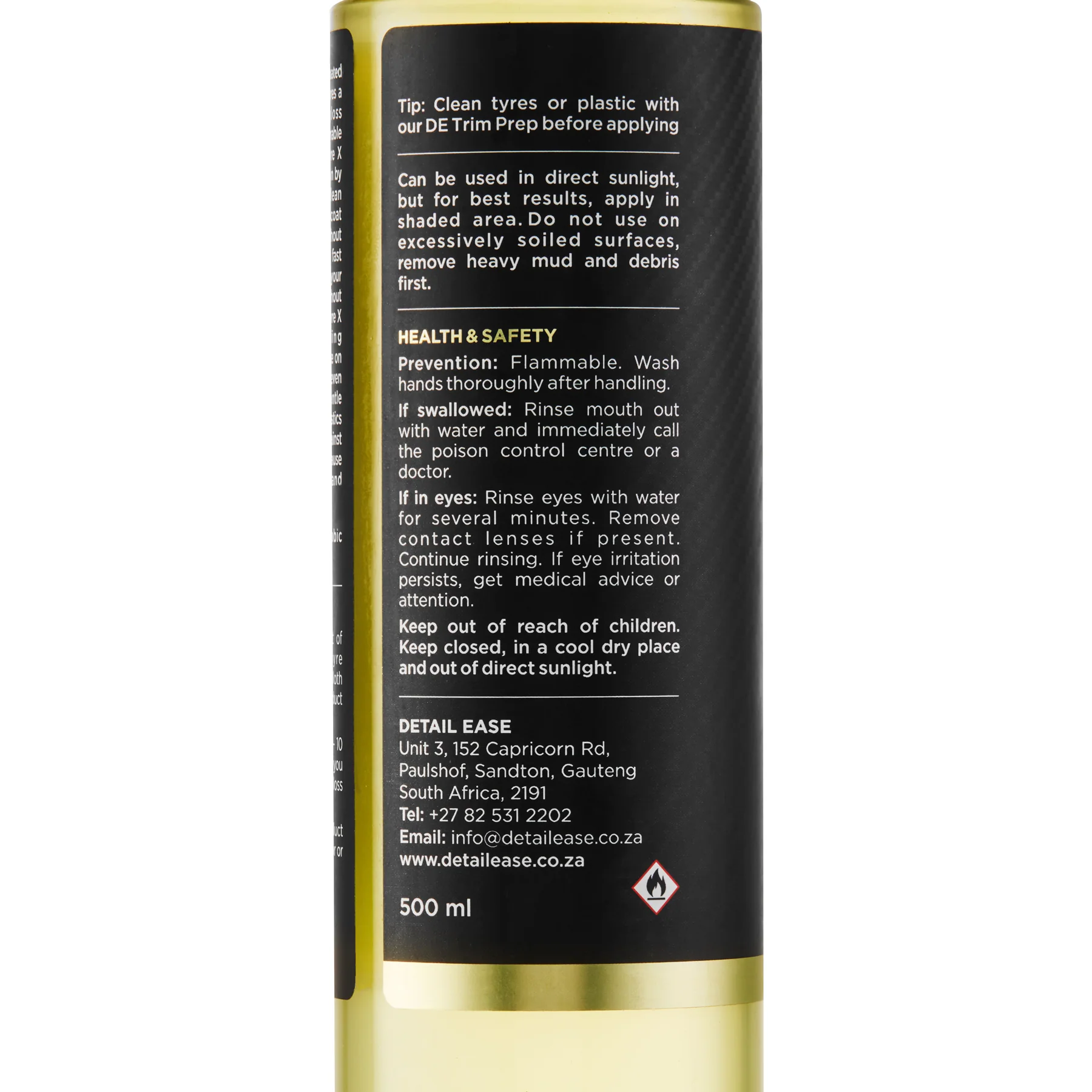 DETAILEASE Tyre X - Long Lasting Tyre Gel - Image 5