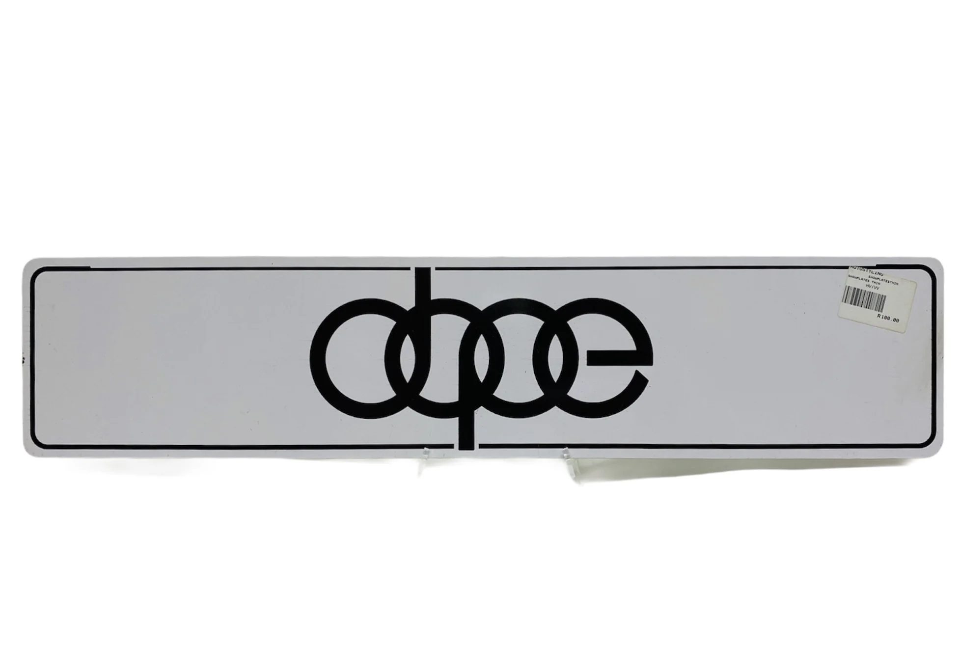 DOPE THIN SHOW PLATE - Image 2