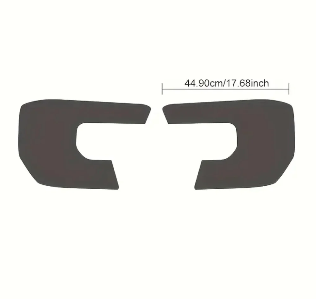 Ford Ranger NEX GEN 2023+  T9 HIGH SPEC HEADLIGHT PRECUT FILM SMOKED - Image 6