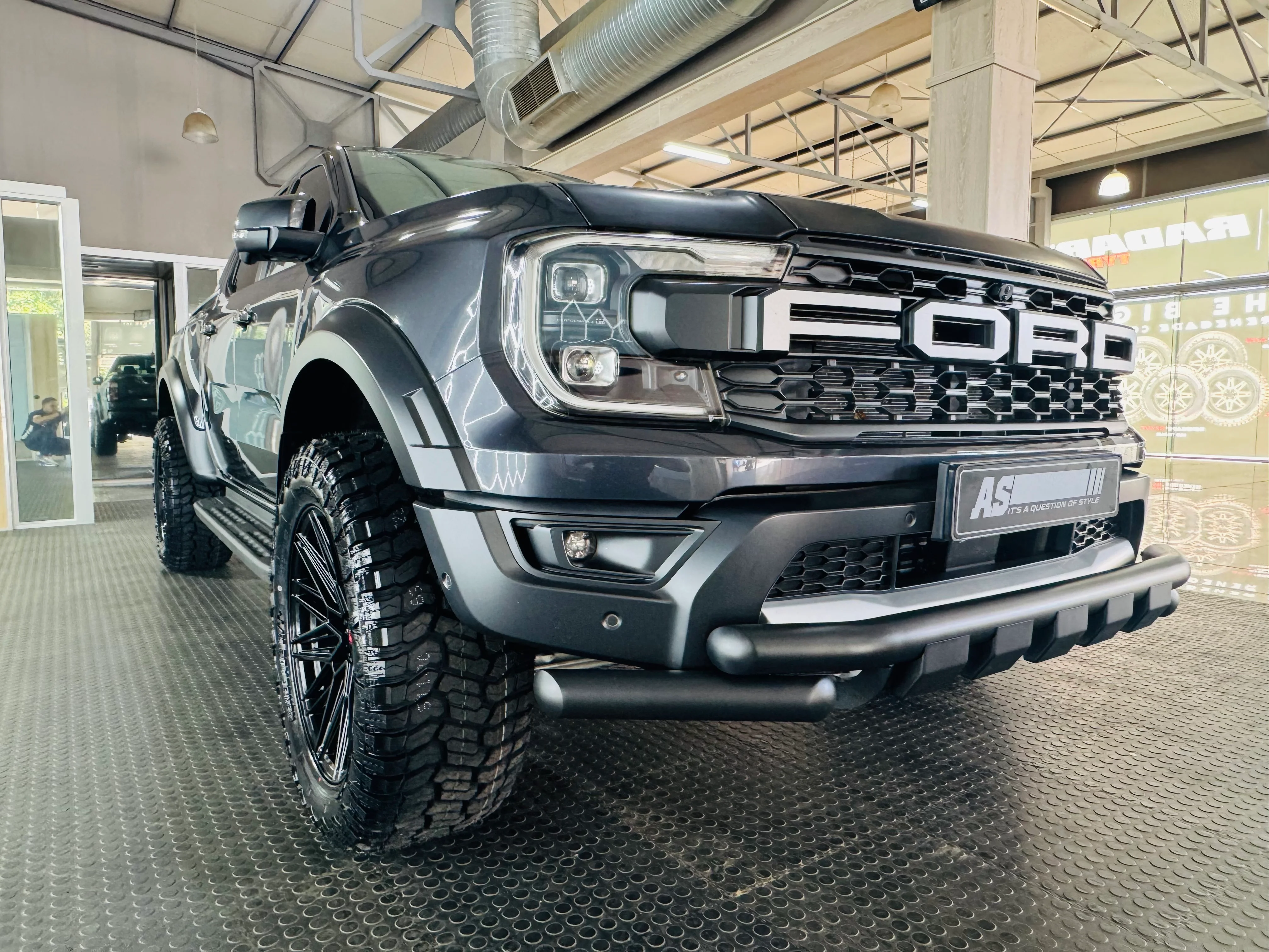 FORD RAPTOR RANGER/ EVEREST  NEX NEX GEN AMAROK NEXT GEN 2023 STYLING BAR 3 PIECE BLACK FITS ALL NEW GENERATION FORD RANGERS - Image 18