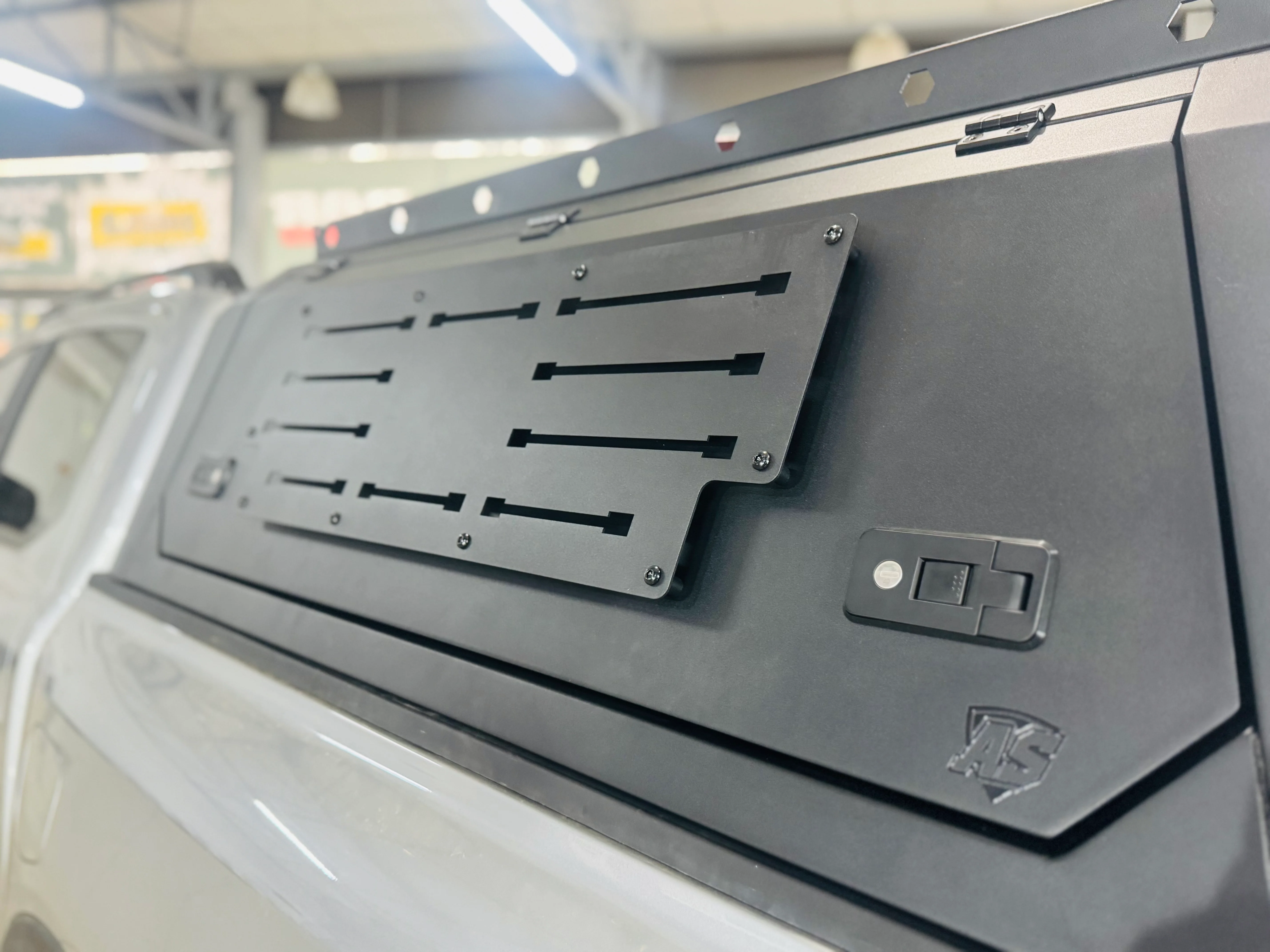 FORD RANGER T9 2023+ BLACK STEEL RAMBO CANOPY - Image 20