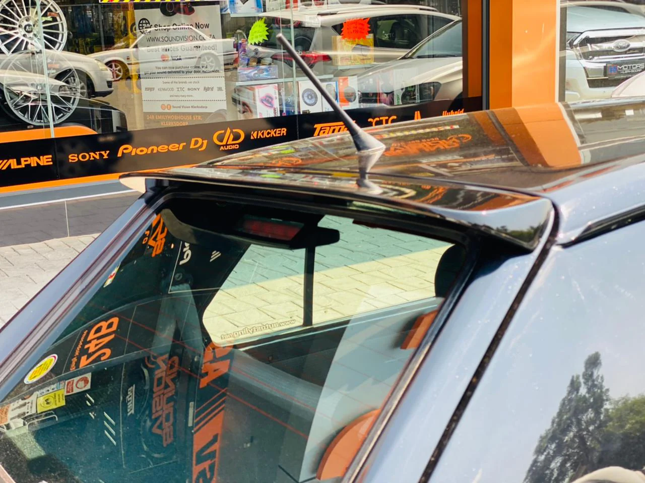 Golf 1 RLINE roof spoiler gloss black - Image 18