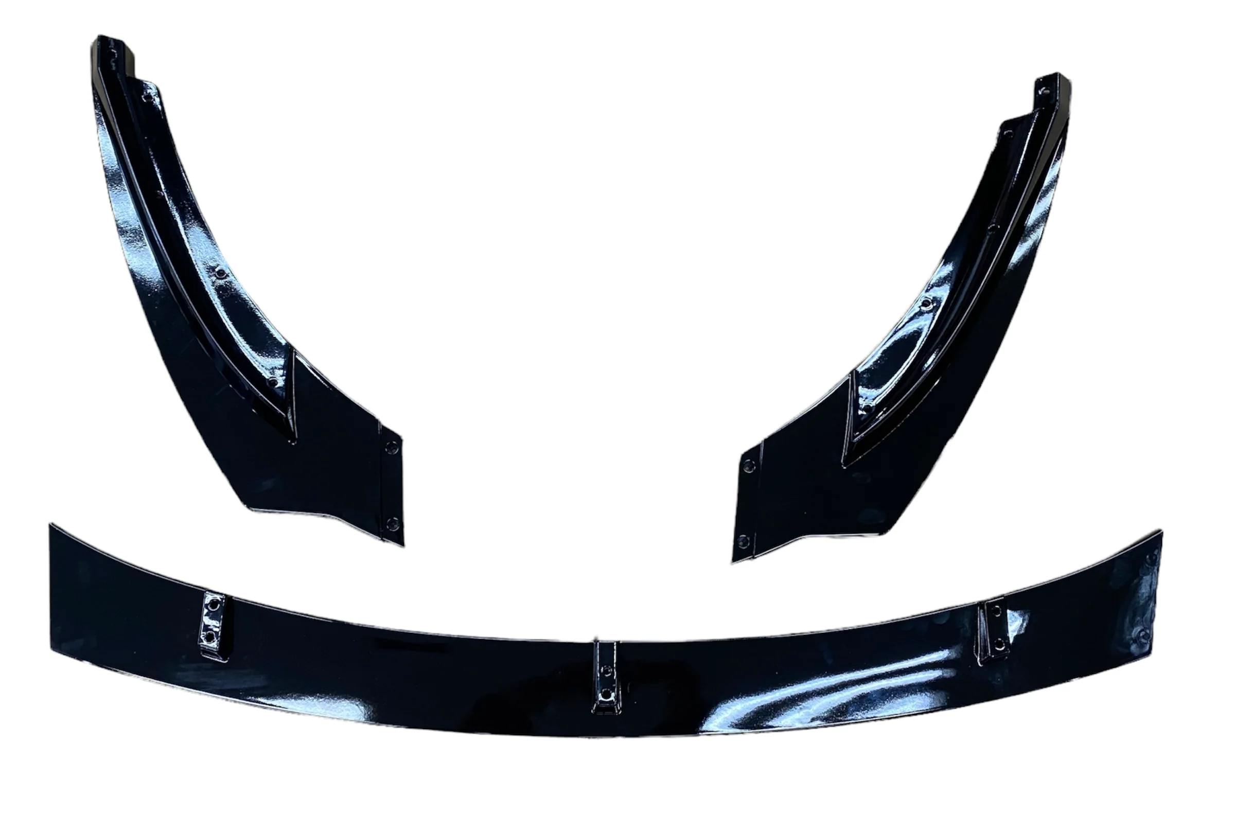 Mk 5 3pce front spoiler thin  gloss black - Image 2