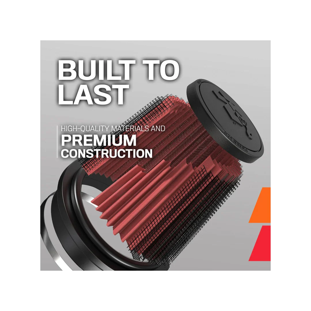 ORIGINAL K&N RG-1002 240mm high Performance Cone Air Filter (76mm/90mm/100mm) - Image 11