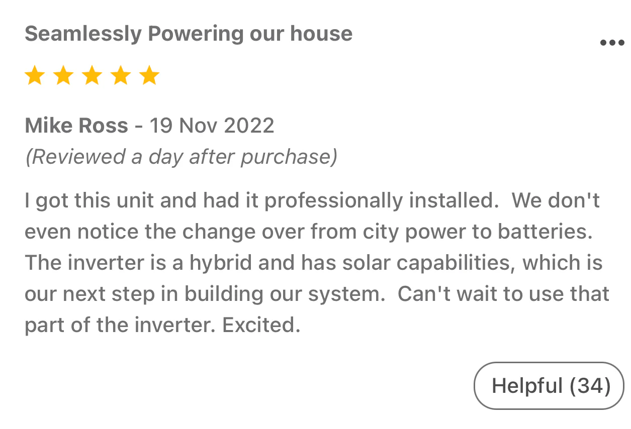 PV1800 Pro Series 5KVA  High Frequency off grid  Solar Inverter - Image 6