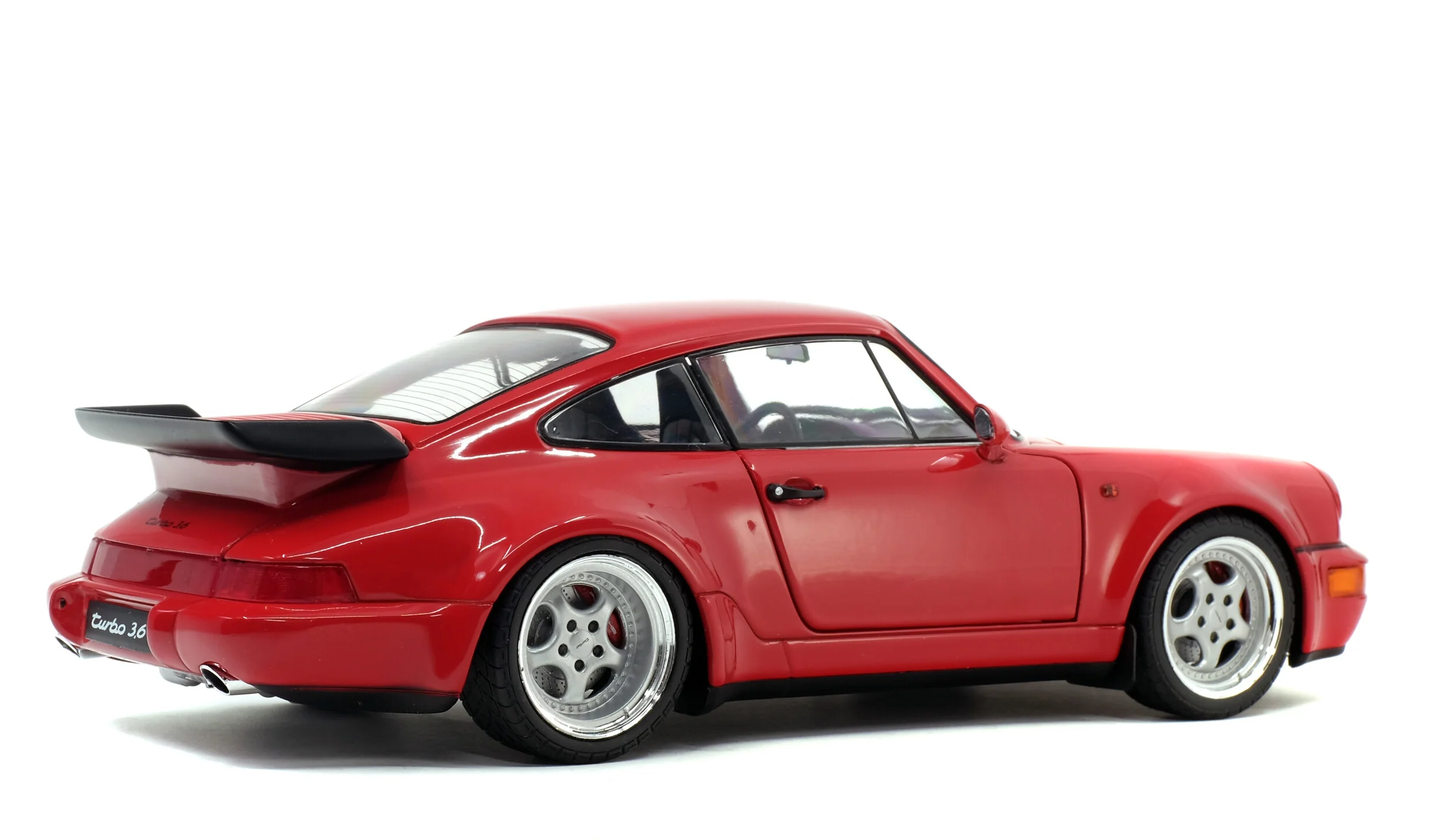 SOLIDO 1:18 SCALE MODEL CAR PORSCHE 911/964 RS3.6 1990 - Image 4