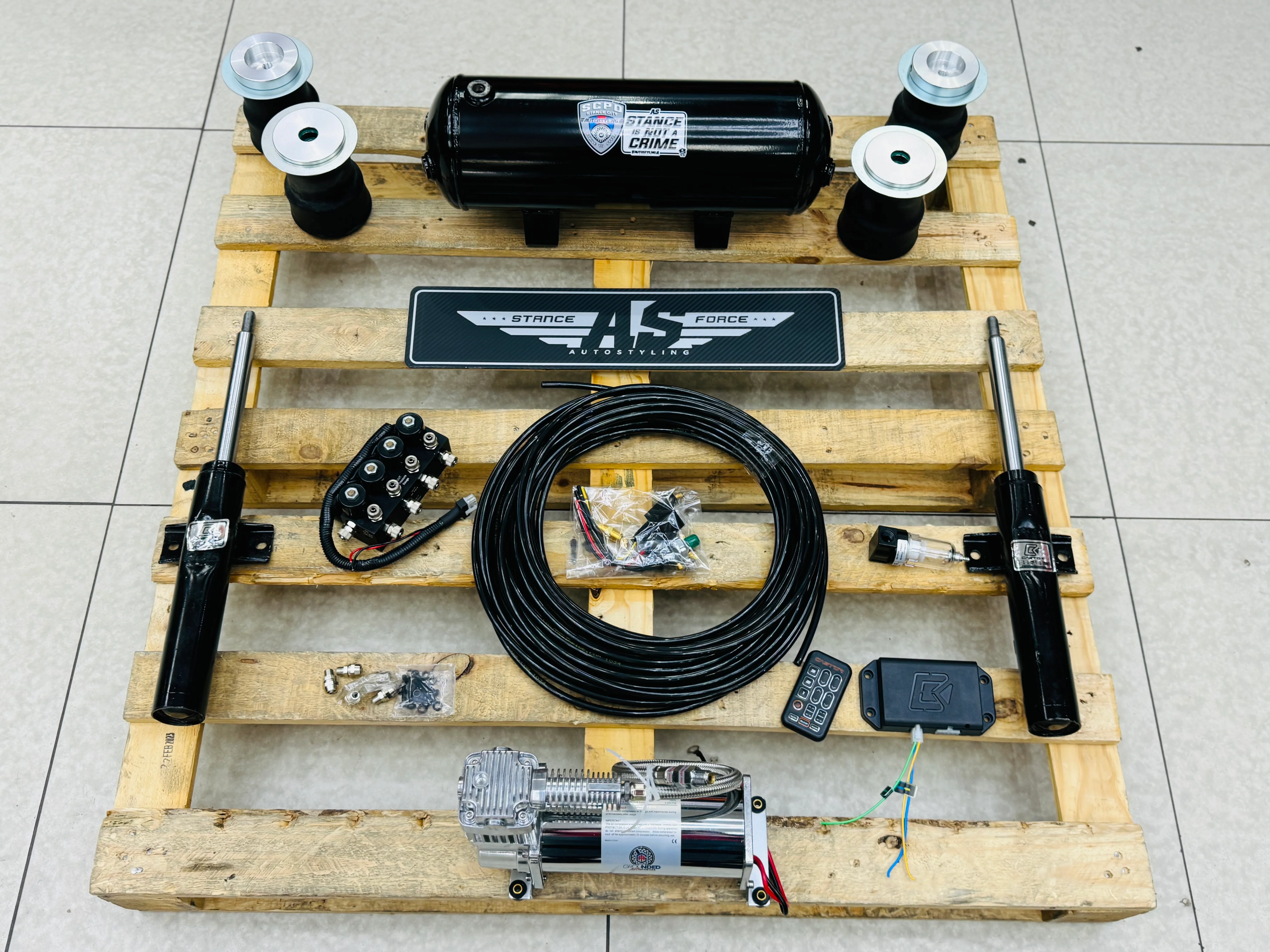 CASTOR BLUETOOTH AIR SUSPENSION FOR POLO - Image 2