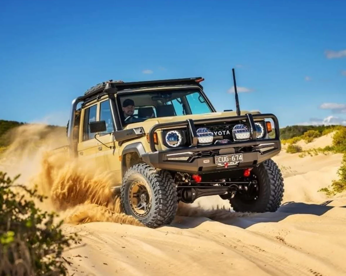 Toyota Land Cruiser 79 Series 2024 LED Aussie style Replacement Headlights - Image 4