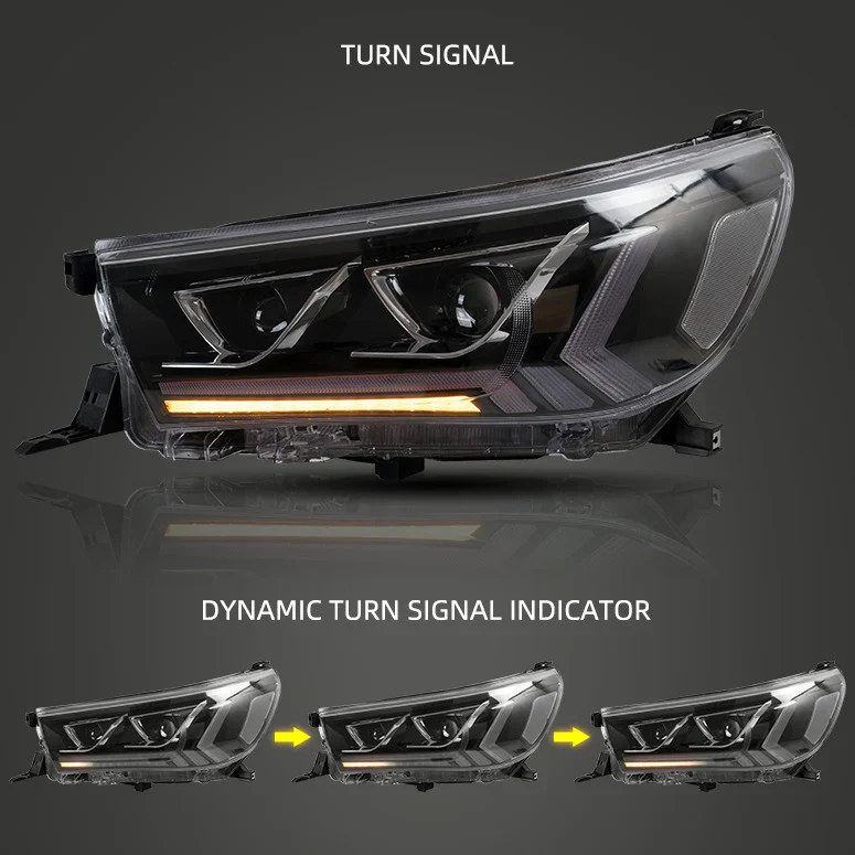 VLAND LED Headlights For 2015-2020 Toyota Hilux Front Lights - Image 14