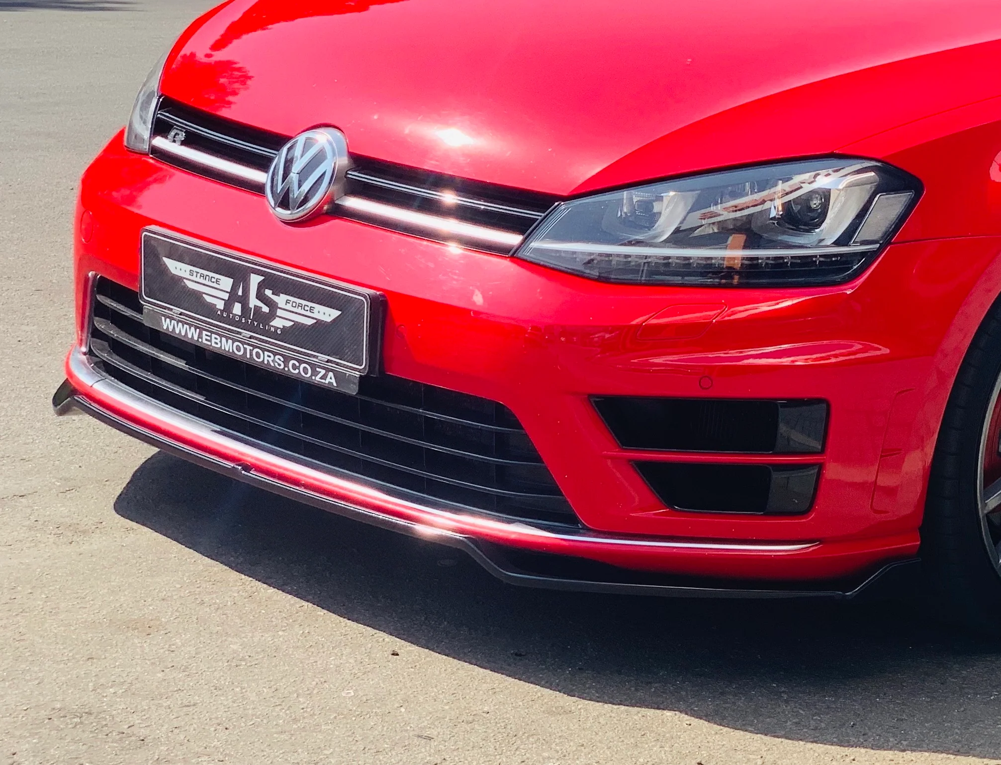 VW GOLF 7 1pce FRONT SPOILER - Image 3